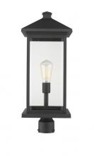 Z-Lite 531PHBXLR-BK - 1 Light Outdoor Post Mount Fixture