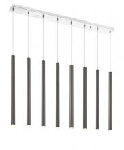 Z-Lite 917MP24-PBL-LED-8LCH - 8 Light Linear Chandelier