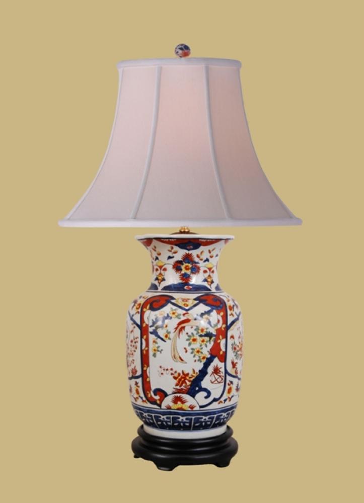 Oriental Imari Vase Lamp
