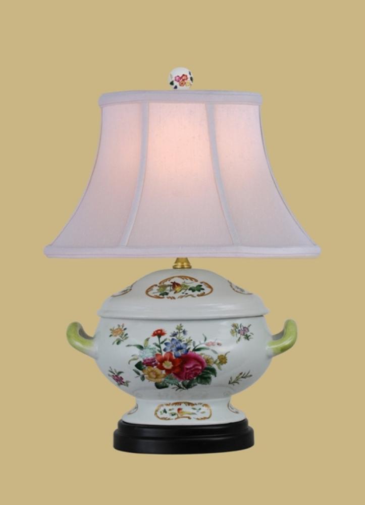 Porcelain Tureen Lamp