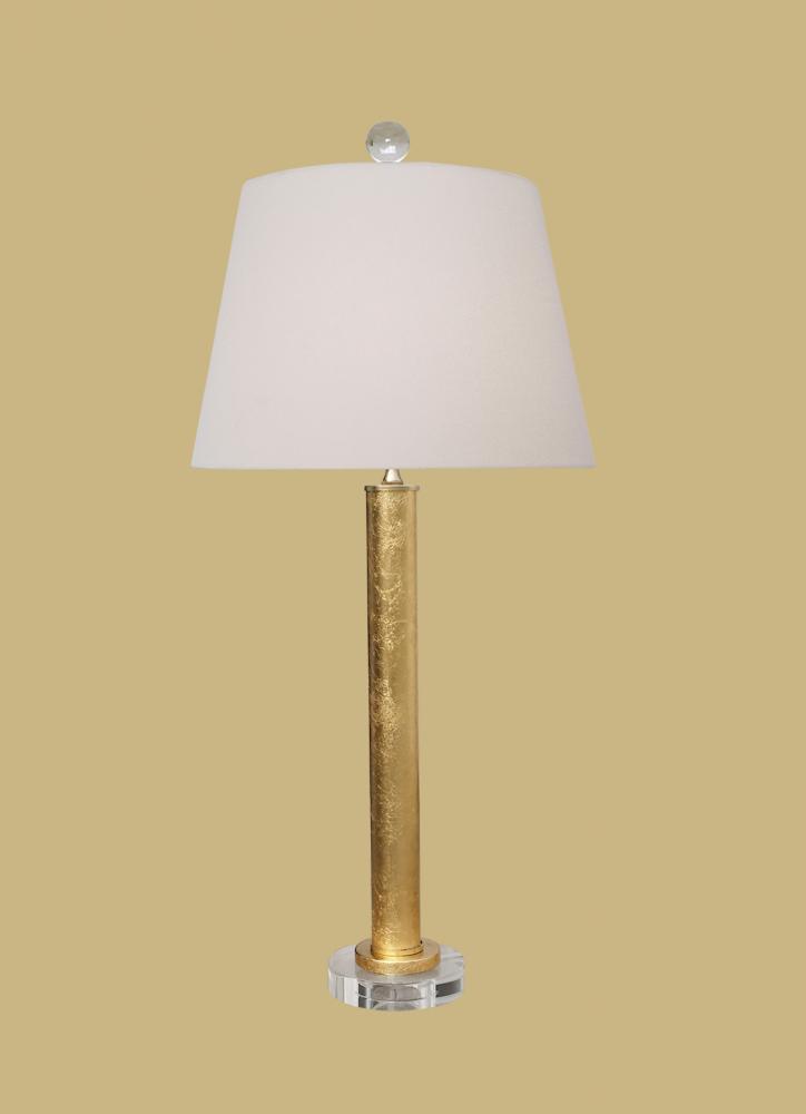 GOLD LEAVE LAMP