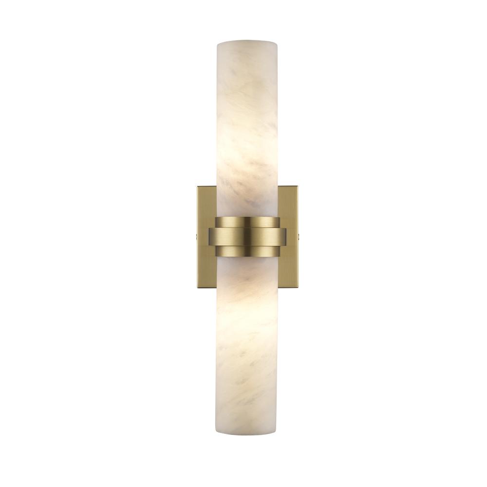 Isla 2 - Light Spanish Alabaster Wall Sconce