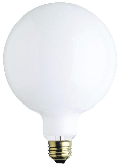 100W G40 Incandescent White E26 (Medium) Base, 120 Volt, Box