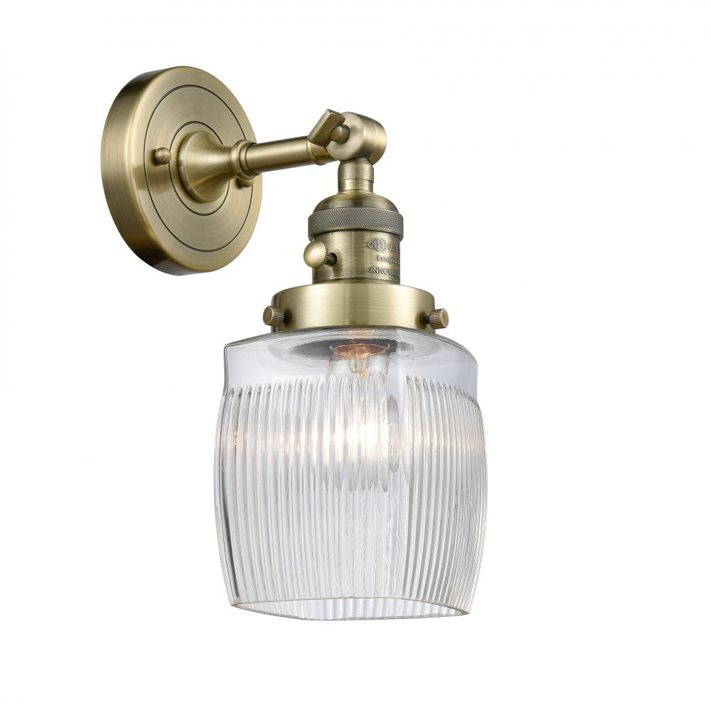 Colton - 1 Light - 6 inch - Antique Brass - Sconce