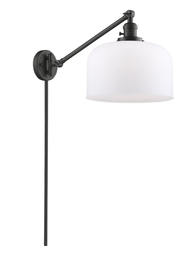 Bell - 1 Light - 12 inch - Oil Rubbed Bronze -Adjustable Swing Arm