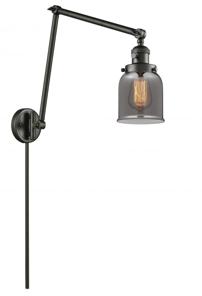 Bell - 1 Light - 8 inch - Oil Rubbed Bronze - Swing Arm