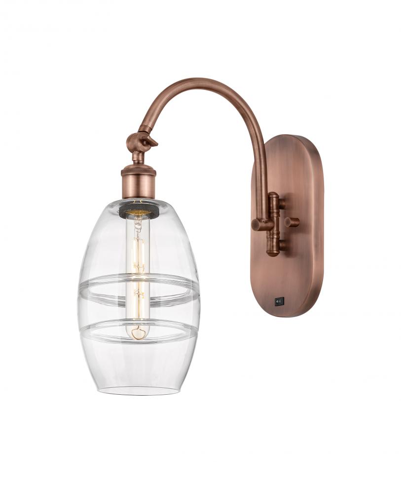 Vaz - 1 Light - 6 inch - Antique Copper - Adjustable Swing Arm