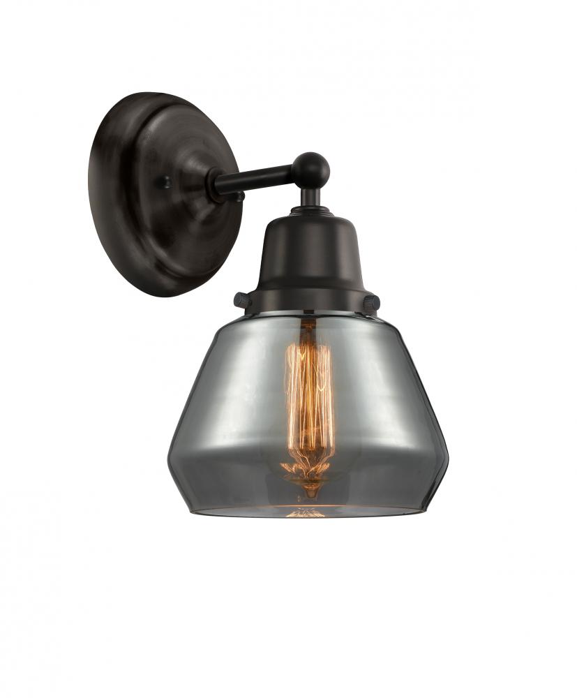 Fulton - 1 Light - 7 inch - Matte Black - Sconce