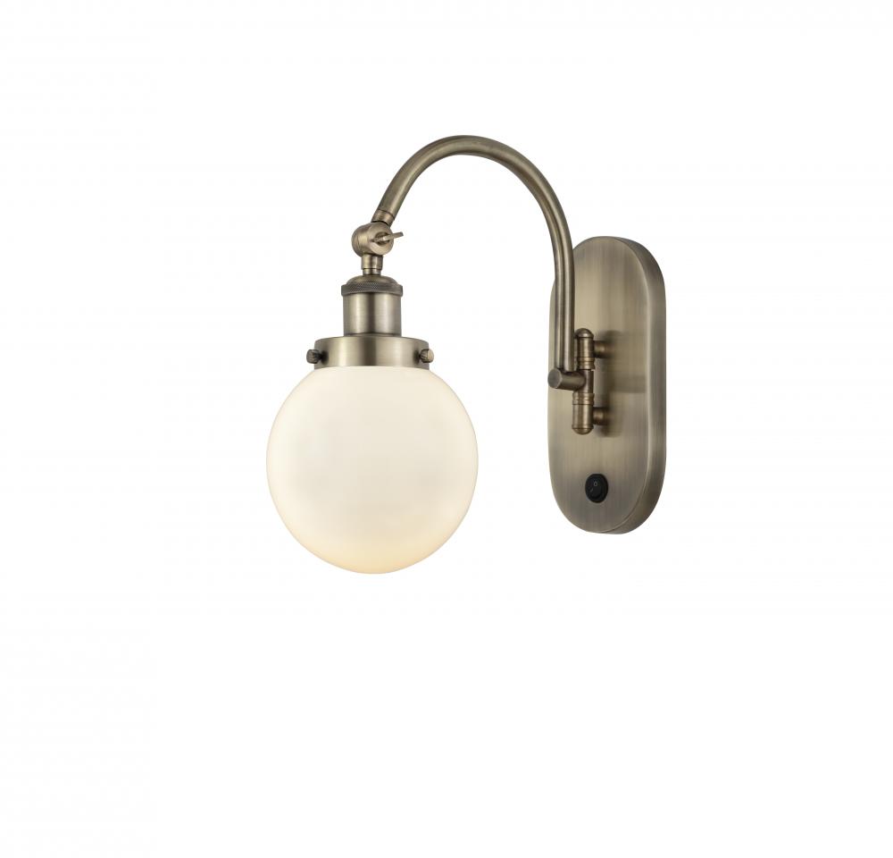 Beacon - 1 Light - 6 inch - Antique Brass - Sconce