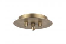 Innovations Lighting 103-BB - 3 Light Round Multi Port Canopy