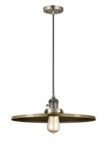 Innovations Lighting 201CSW-AB-MFR-AB-16-LED - Appalachian - 1 Light - 16 inch - Antique Brass - Cord hung - Mini Pendant