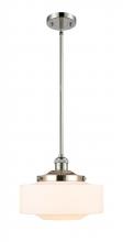 Innovations Lighting 201S-PN-G691-12-LED - Bridgeton - 1 Light - 12 inch - Polished Nickel - Stem Hung - Mini Pendant