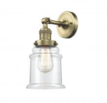 Innovations Lighting 203-AB-G182-LED - Canton - 1 Light - 7 inch - Antique Brass - Sconce