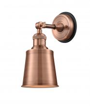 Innovations Lighting 203BP-ACBK-M9-AC - Addison - 1 Light - 5 inch - Antique Copper - Sconce