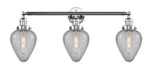 Innovations Lighting 205-PC-G165-LED - Geneseo - 3 Light - 32 inch - Polished Chrome - Bath Vanity Light