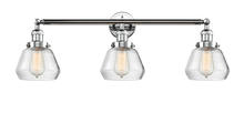 Innovations Lighting 205-PC-G172-LED - Fulton - 3 Light - 30 inch - Polished Chrome - Bath Vanity Light