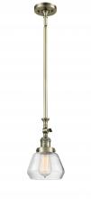 Innovations Lighting 206-AB-G172-LED - Fulton - 1 Light - 7 inch - Antique Brass - Stem Hung - Mini Pendant