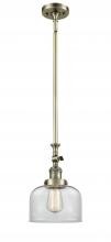 Innovations Lighting 206-AB-G72-LED - Bell - 1 Light - 8 inch - Antique Brass - Stem Hung - Mini Pendant