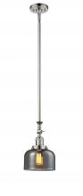 Innovations Lighting 206-PN-G73-LED - Bell - 1 Light - 8 inch - Polished Nickel - Stem Hung - Mini Pendant