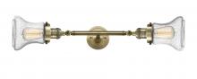 Innovations Lighting 208L-AB-G194-LED - Bellmont - 2 Light - 6 inch - Antique Brass - Bath Vanity Light