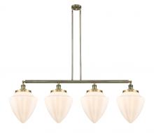 Innovations Lighting 214-AB-G661-12-LED - Bullet - 4 Light - 50 inch - Antique Brass - Stem Hung - Island Light