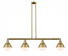 Innovations Lighting 214-BB-HFS-61-BB-LED - Hampden - 4 Light - 52 inch - Brushed Brass - Stem Hung - Island Light