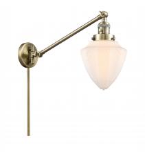 Innovations Lighting 237-AB-G661-7-LED - Bullet - 1 Light - 7 inch - Antique Brass - Swing Arm