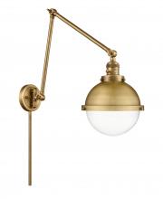 Innovations Lighting 238-BB-HFS-82-BB-LED - Hampden - 1 Light - 9 inch - Brushed Brass - Swing Arm