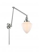 Innovations Lighting 238-PC-G661-7-LED - Bullet - 1 Light - 7 inch - Polished Chrome - Swing Arm