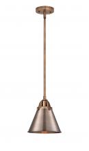 Innovations Lighting 288-1S-AC-M13-AC-LED - Appalachian - 1 Light - 8 inch - Antique Copper - Cord hung - Mini Pendant