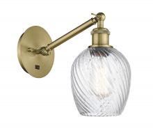 Innovations Lighting 317-1W-AB-G292-LED - Salina - 1 Light - 6 inch - Antique Brass - Sconce