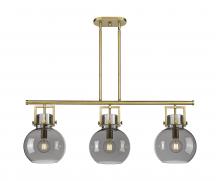 Innovations Lighting 411-3I-BB-G410-10SM - Newton Sphere - 3 Light - 42 inch - Brushed Brass - Island Light