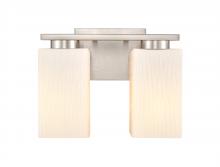 Innovations Lighting 419-2W-SN-G4191-LED - Juneau - 2 Light - 11 inch - Satin Nickel - Bath Vanity Light