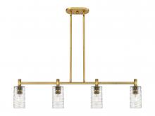 Innovations Lighting 434-4I-BB-G434-7DE - Crown Point - 4 Light - 44 inch - Brushed Brass - Island Light