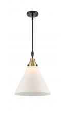 Innovations Lighting 447-1S-BAB-G41-L-LED - Cone - 1 Light - 12 inch - Black Antique Brass - Mini Pendant