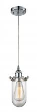 Innovations Lighting 516-1P-PC-232-CL - Kingsbury - 1 Light - 4 inch - Polished Chrome - Cord hung - Mini Pendant