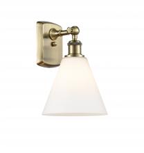 Innovations Lighting 516-1W-AB-GBC-81-LED - Berkshire - 1 Light - 8 inch - Antique Brass - Sconce