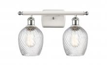 Innovations Lighting 516-2W-WPC-G292 - Salina - 2 Light - 16 inch - White Polished Chrome - Bath Vanity Light