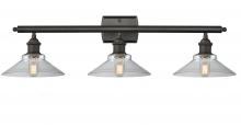 Innovations Lighting 516-3W-OB-G132-LED - Orwell - 3 Light - 28 inch - Oil Rubbed Bronze - Bath Vanity Light