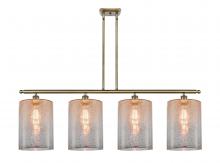 Innovations Lighting 516-4I-AB-G116-L - Cobbleskill - 4 Light - 48 inch - Antique Brass - Cord hung - Island Light