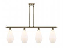 Innovations Lighting 516-4I-AB-G651-7-LED - Cindyrella - 4 Light - 48 inch - Antique Brass - Cord hung - Island Light