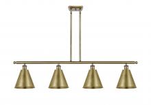 Innovations Lighting 516-4I-AB-MBC-8-AB-LED - Berkshire - 4 Light - 48 inch - Antique Brass - Cord hung - Island Light