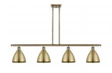 Innovations Lighting 516-4I-AB-MBD-75-AB-LED - Bristol - 4 Light - 48 inch - Antique Brass - Cord hung - Island Light