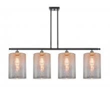 Innovations Lighting 516-4I-BAB-G116-L - Cobbleskill - 4 Light - 48 inch - Black Antique Brass - Cord hung - Island Light