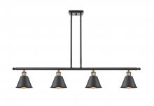 Innovations Lighting 516-4I-BAB-M8-LED - Smithfield - 4 Light - 48 inch - Black Antique Brass - Cord hung - Island Light