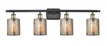 Innovations Lighting 516-4W-BAB-G116-LED - Cobbleskill - 4 Light - 35 inch - Black Antique Brass - Bath Vanity Light