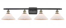 Innovations Lighting 516-4W-BAB-G131-LED - Orwell - 4 Light - 38 inch - Black Antique Brass - Bath Vanity Light