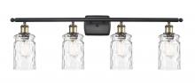 Innovations Lighting 516-4W-BAB-G352-LED - Candor - 4 Light - 35 inch - Black Antique Brass - Bath Vanity Light