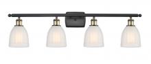 Innovations Lighting 516-4W-BAB-G441-LED - Brookfield - 4 Light - 36 inch - Black Antique Brass - Bath Vanity Light