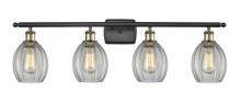 Innovations Lighting 516-4W-BAB-G82-LED - Eaton - 4 Light - 36 inch - Black Antique Brass - Bath Vanity Light